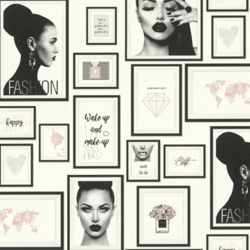 Fashion by Metropolitan Stories - Black / White - Wallpaper : Wallpaper  Direct