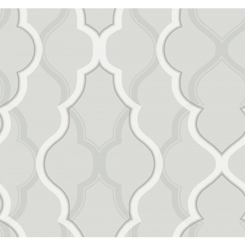 Modern Artisan Double Damask Grey