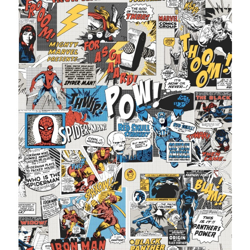 Disney Vol 4. Marvel Comic Sidewall Wallpaper