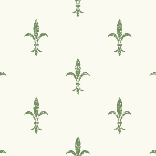 24 Karat Fleur De Lis Green
