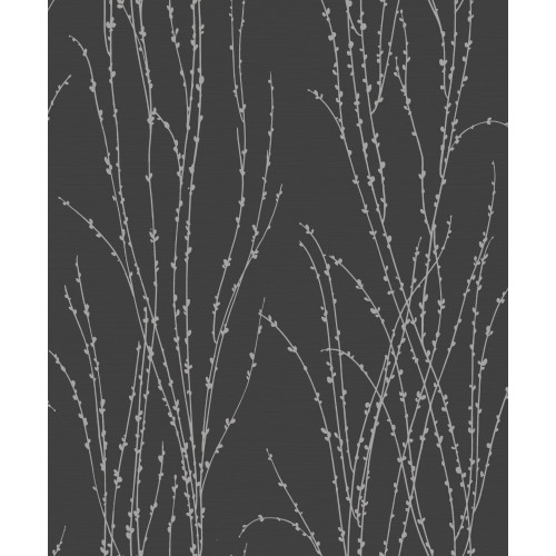 Quadrant Botanical Fern Black