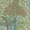 1838 Wallcoverings V&A Decorative Papers Macaw Wallpaper