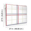 Ronald Redding Private Reserve Lakeside Plaid Wallpaper