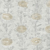 Ronald Redding Tea Garden French Marigold White & Gold Wallpaper