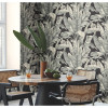 Black & White Banana Leaf