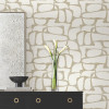 Candice Olson Decadence Craftsman Geometric Wallpaper