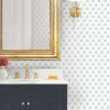 Antonina Vella Layered Luxe Serene Villa  Floral Stamp Wallpaper