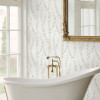 Antonina Vella Layered Luxe Alpenrose Vine Wallpaper