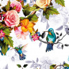 Origin Murals Hummingbird Garden Mural