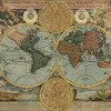 Origin Murals Vintage Map Mural