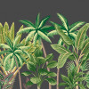 Origin Murals Tropical Palm Leaves Mural