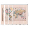 Origin Murals Historic World Map Mural