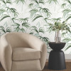 Candice Olson Natural Discovery Inky Palms Wallpaper