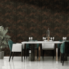 Philipp Plein 2 Silk Leaf Wallpaper